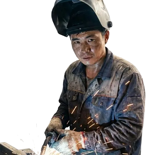 企業移工在工廠作業
