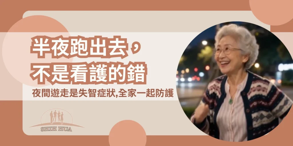 半夜跑出去不是看護的錯：夜間遊走是失智症狀，全家一起防護｜世華外勞Lucky姐
